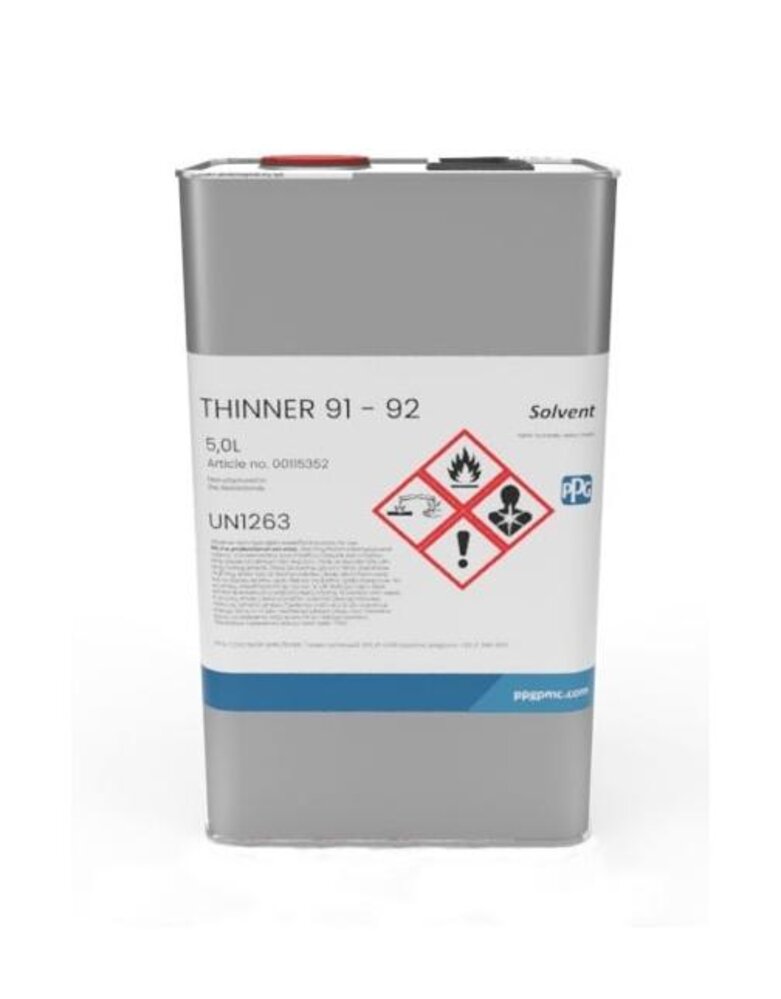 PPG Thinner 91-92 PPG Thinner 91-92