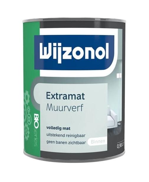 Muurverf Extramat | 1 LTR | Wit