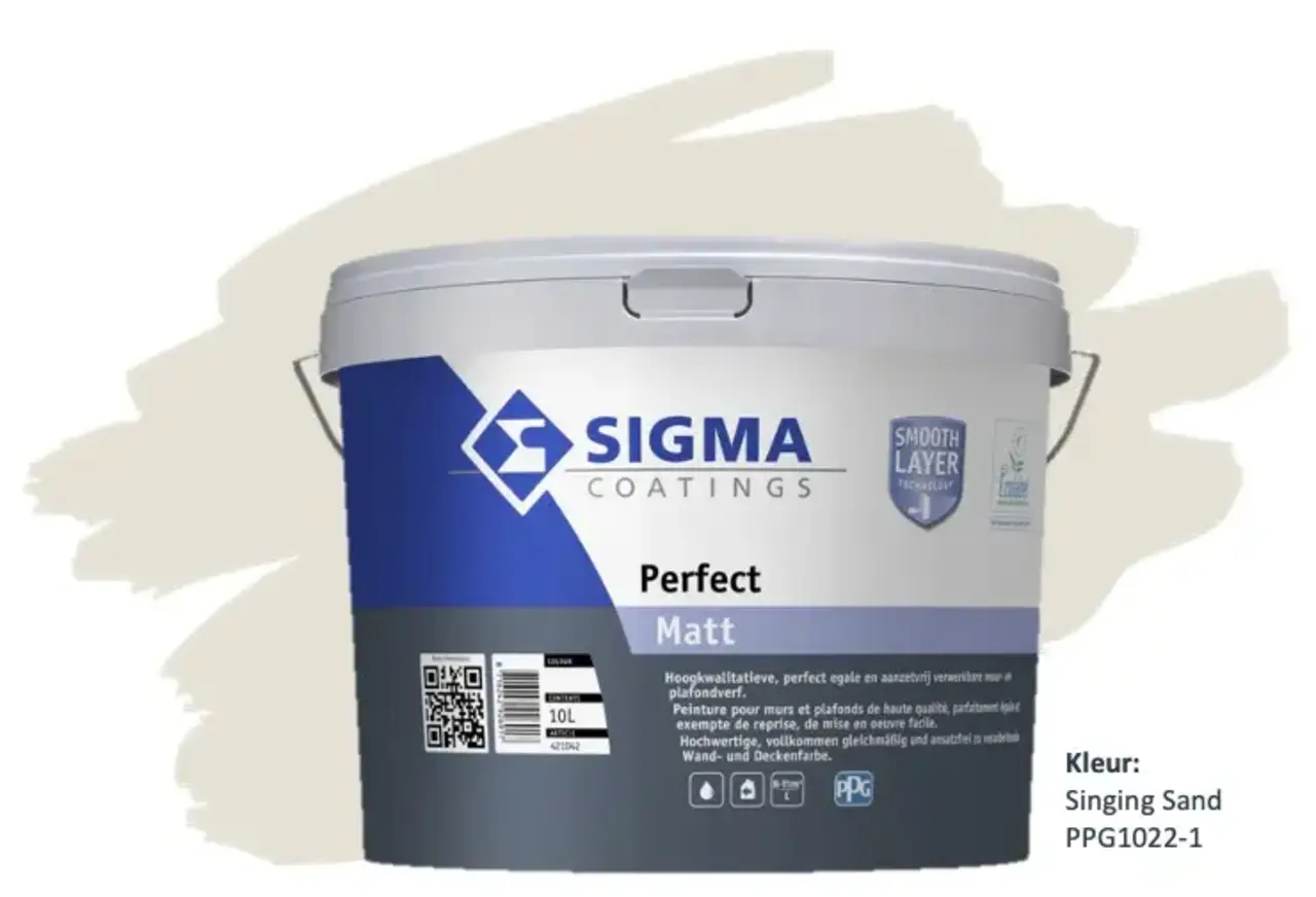 Sigma Perfect Matt | PPG1022-1 Singing Sand