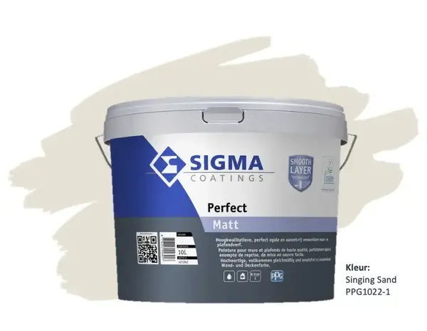 Sigma Perfect Matt | PPG1022-1 Singing Sand