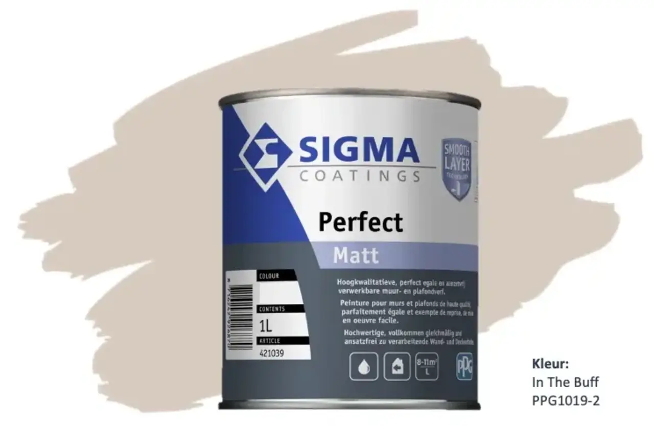 Sigma Perfect Matt | PPG1019-2 In The Buff Sigma Perfect Matt | PPG1019-2 In The Buff