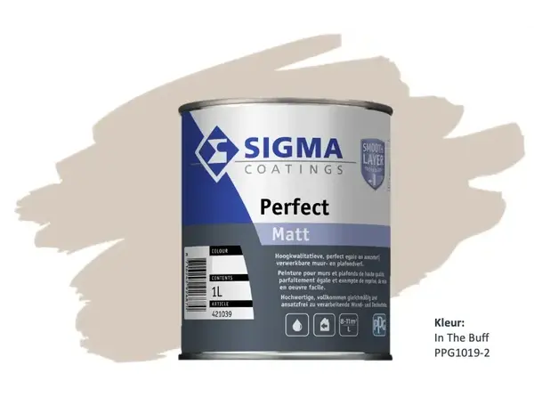 Sigma Perfect Matt | PPG1019-2 In The Buff Sigma Perfect Matt | PPG1019-2 In The Buff