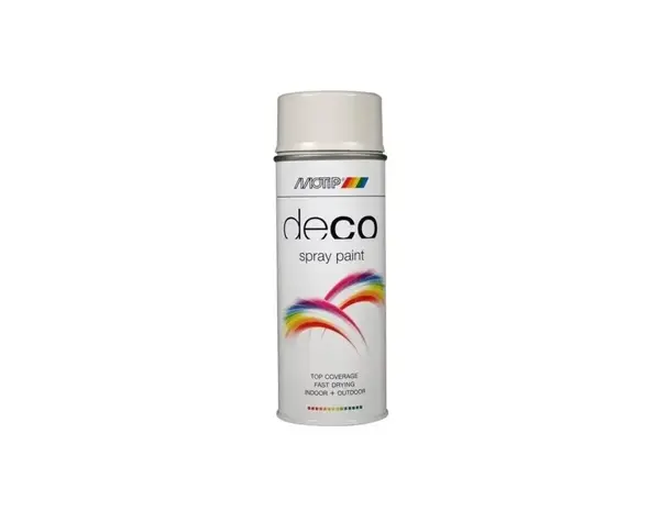 MoTip Deco Colourspray Hoogglans RAL7035 Lichtgrijs MoTip Deco Colourspray Hoogglans RAL7035 Lichtgrijs