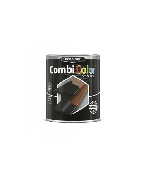 Combicolor 7319 Smeedijzer Zwart RAL9005 | 250 ML