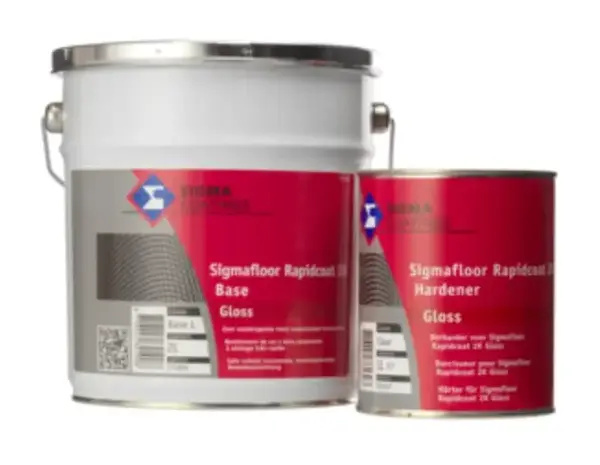 Sigma Sigmafloor Rapidcoat 2K Gloss | Hoogglans Vloerverf Sigma Sigmafloor Rapidcoat 2K Gloss | Hoogglans Vloerverf