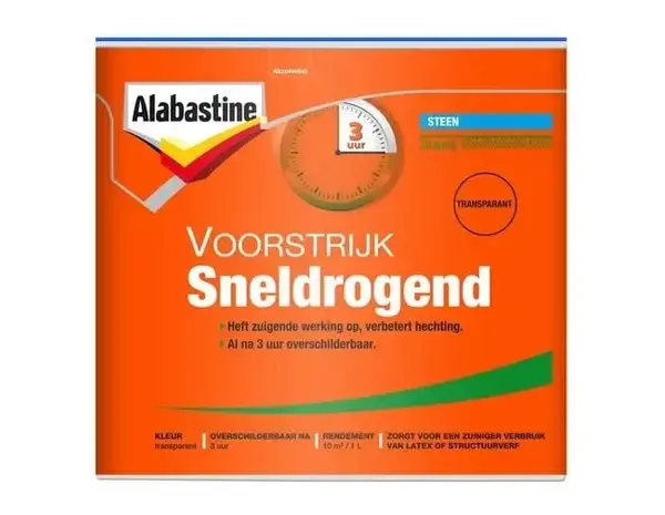 Alabastine Sneldrogende Voorstrijk Transparant
