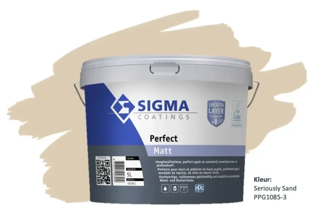 Sigma Perfect Matt | PPG1085-3 Seriously Sand Sigma Perfect Matt | PPG1085-3 Seriously Sand