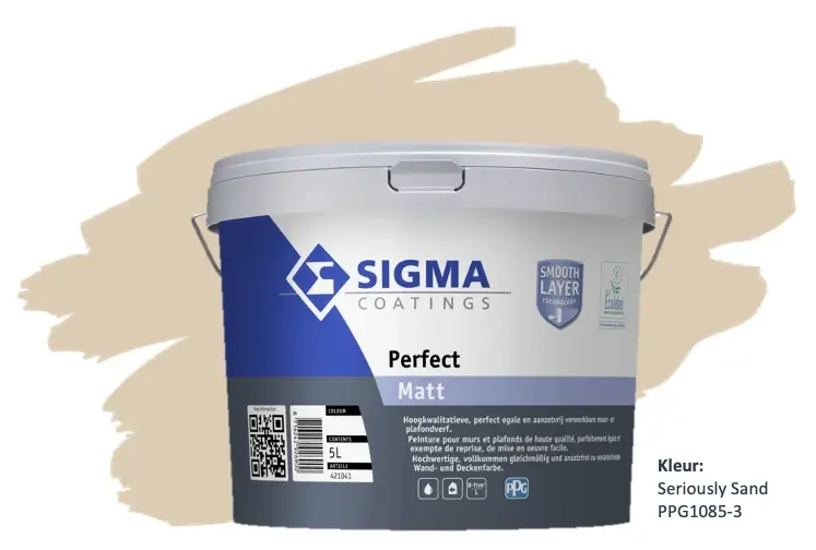 Perfect Matt | PPG1085|3 Seriously Sand | 5 LTR