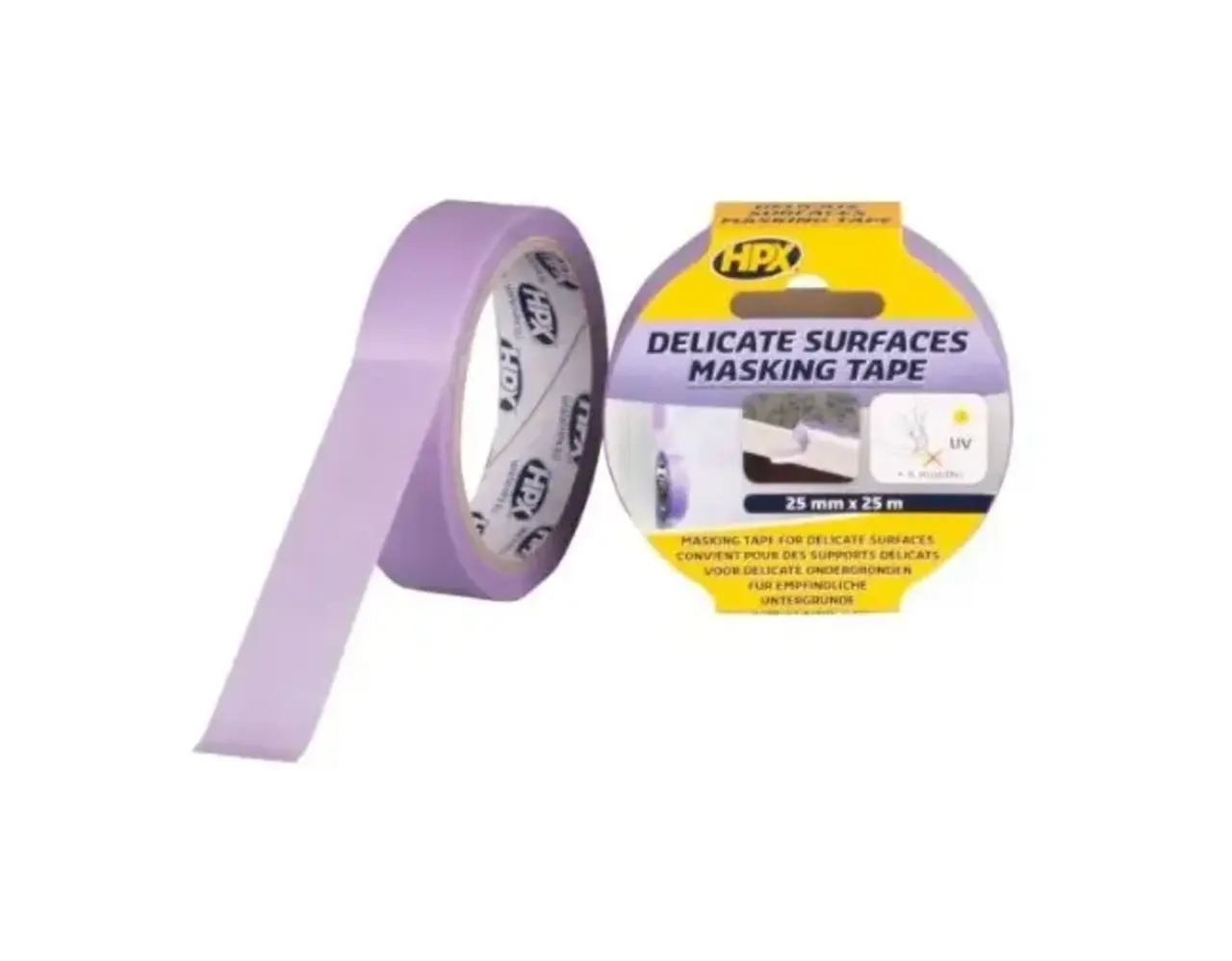 HPX Tapes Masking Tape 4800 Paars 25 mtr