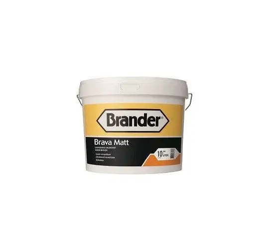 Brava Matt | Matte Muurverf | 10 LTR | Lichte kleur