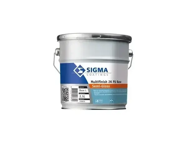 Sigma Multifinish 2K PU Semi-Gloss + Verharder | 2K Halfglans Lakverf