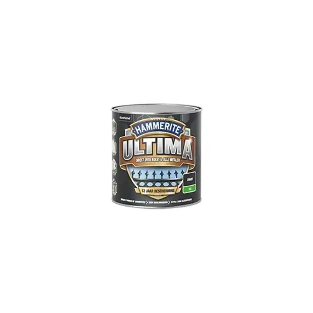 Hammerite Ultima Mat Zwart Hammerite Ultima Mat Zwart