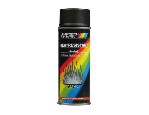 MoTip Hittebestendige Lak Zwart 800°C MoTip Hittebestendige Lak Zwart 800°C