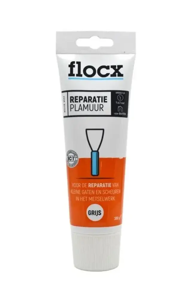 Flocx Reparatieplamuur Buiten Flocx Reparatieplamuur Buiten