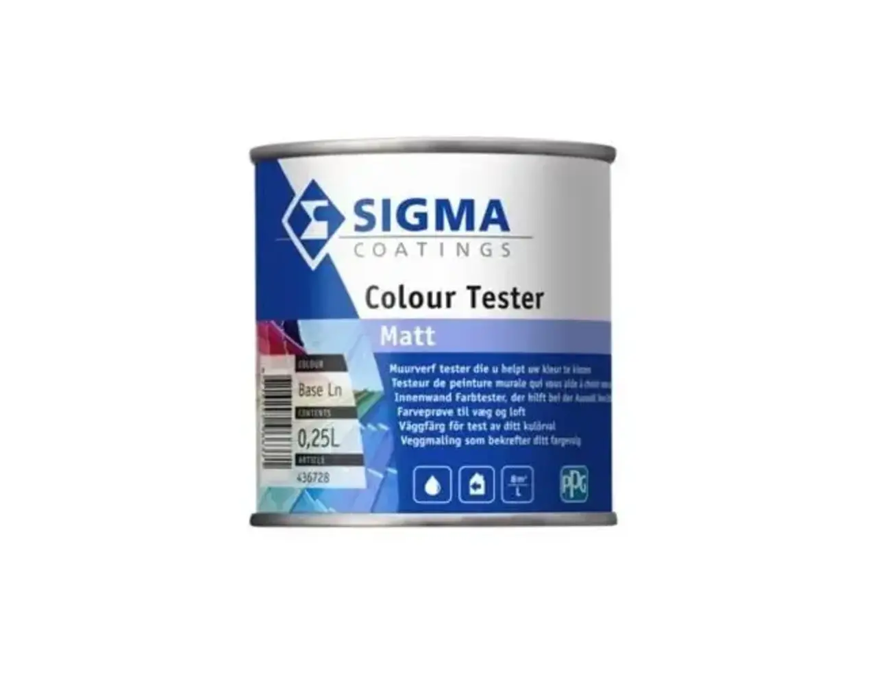 Sigma Colour Tester Matt | Matte Muurverf Kleurtester Sigma Colour Tester Matt | Matte Muurverf Kleurtester