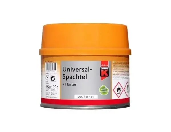 Auto-K 2K Universele Plamuur inclusief Verharder