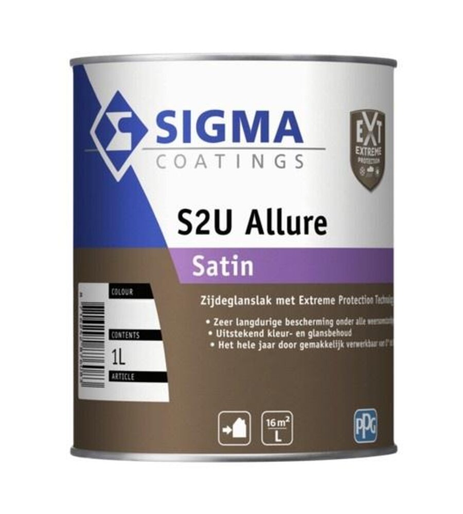 Sigma S2U Allure Satin | Zijdeglans Lakverf Buiten Sigma S2U Allure Satin | Zijdeglans Lakverf Buiten