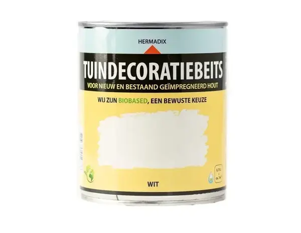 Hermadix Tuindecoratiebeits Dekkend Wit 705
