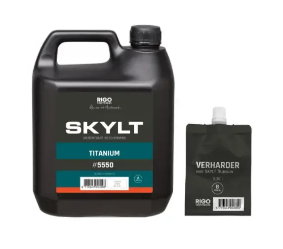Titanium 5550 | 2K Blanke Lak Binnen | 4 LTR
