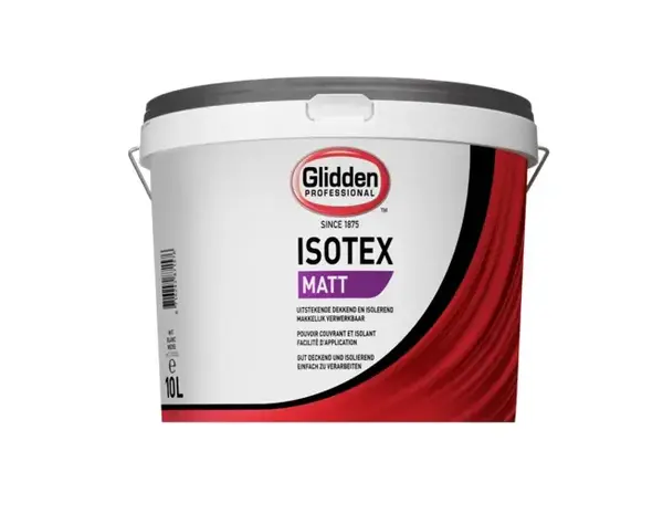 Glidden Isotex Matt | Isolerende Muurverf Glidden Isotex Matt | Isolerende Muurverf