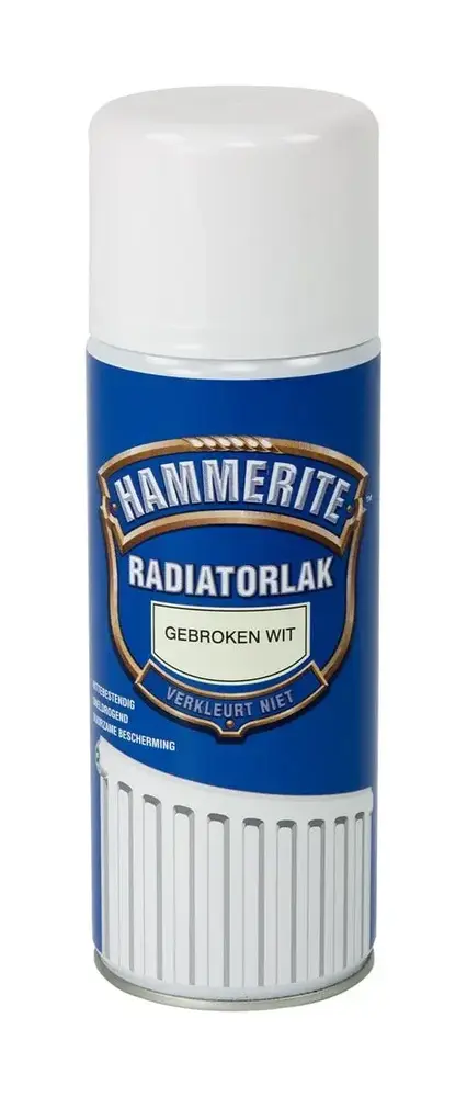 Hammerite Radiatorlak Gebroken Wit Spuitbus Hammerite Radiatorlak Gebroken Wit Spuitbus
