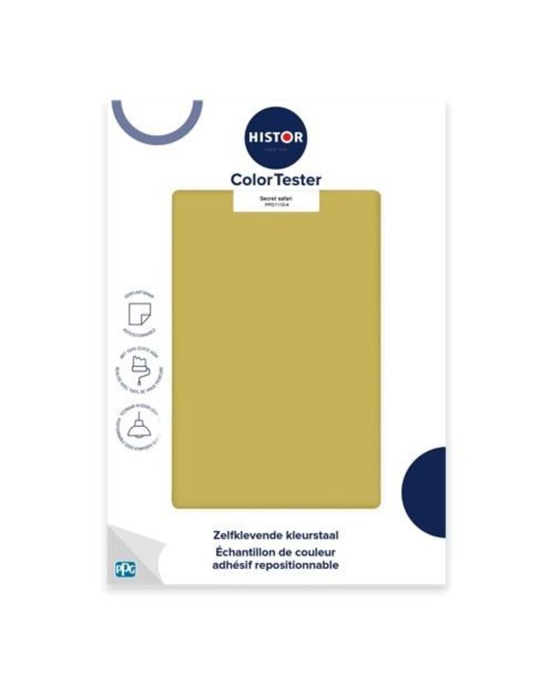 Histor Histor Colortester Secret Safari PPG1110-4 | Kleur van het Jaar 2026 Histor Histor Colortester Secret Safari PPG1110-4 | Kleur van het Jaar 2026