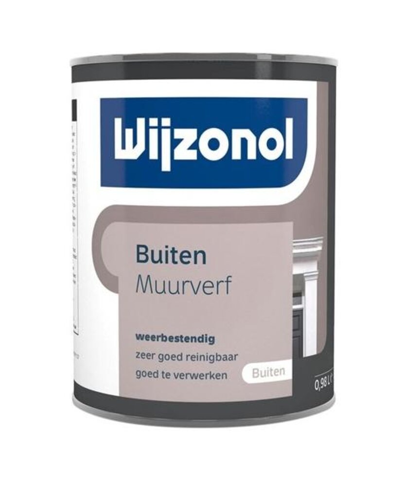Wijzonol Muurverf Voor Buiten Zijdeglans