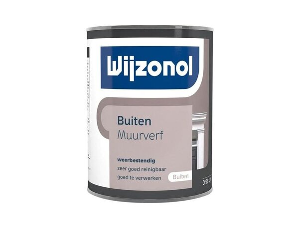 Wijzonol Muurverf Voor Buiten Zijdeglans
