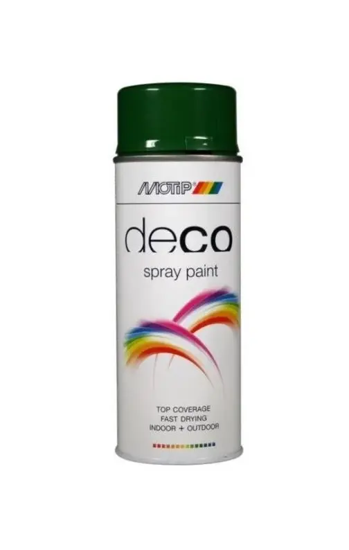 Deco Colourspray Hoogglans RAL6002 Bladgroen | 400 ML