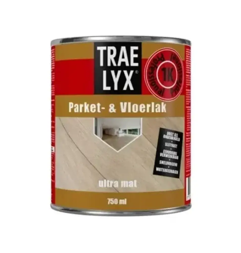 Trae-lyx Parket- en Vloerlak Ultra-Mat Trae-lyx Parket- en Vloerlak Ultra-Mat