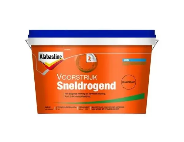 Alabastine Sneldrogende Voorstrijk Transparant