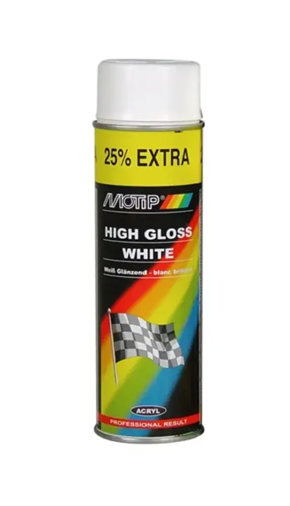 MoTip Rallye Wit Hoogglans MoTip Rallye Wit Hoogglans