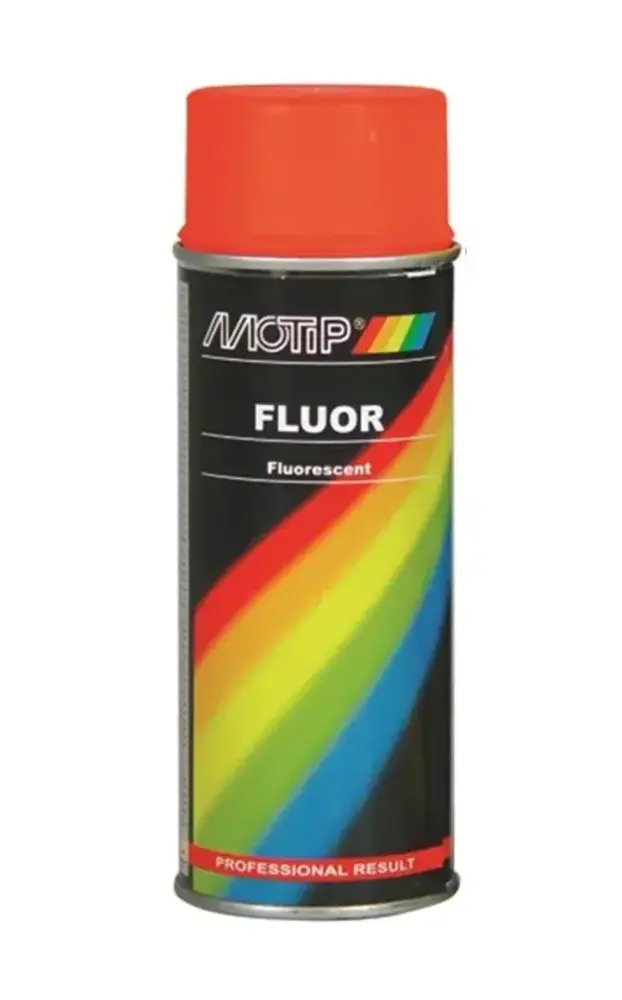 MoTip Fluorescerende Lak Rood / Oranje