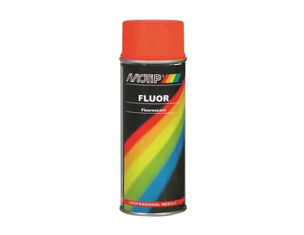 MoTip Fluorescerende Lak Rood / Oranje