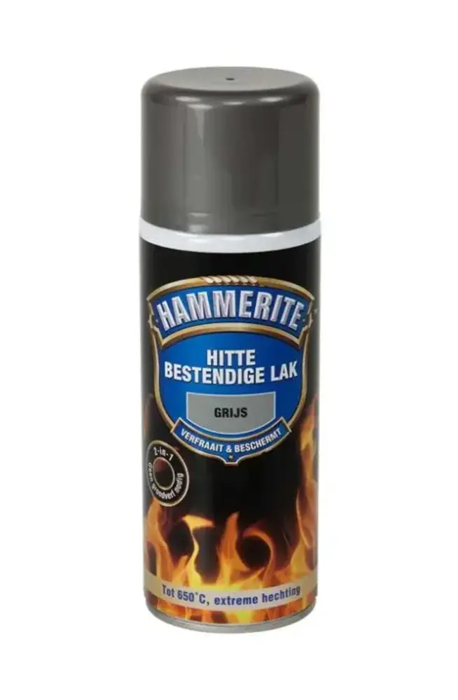 Hammerite Hittebestendige Lak Grijs Spuitbus Hammerite Hittebestendige Lak Grijs Spuitbus