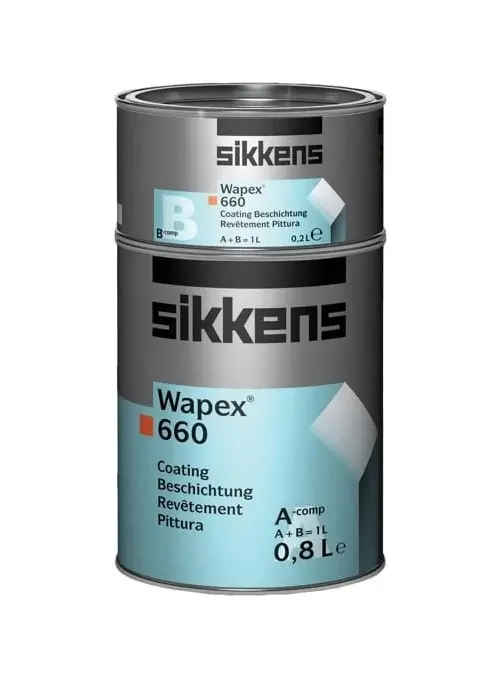 Decoprof.nl Wapex 660 | 2K Zijdeglans Vloercoating | 1 LTR | Wit aanbieding
