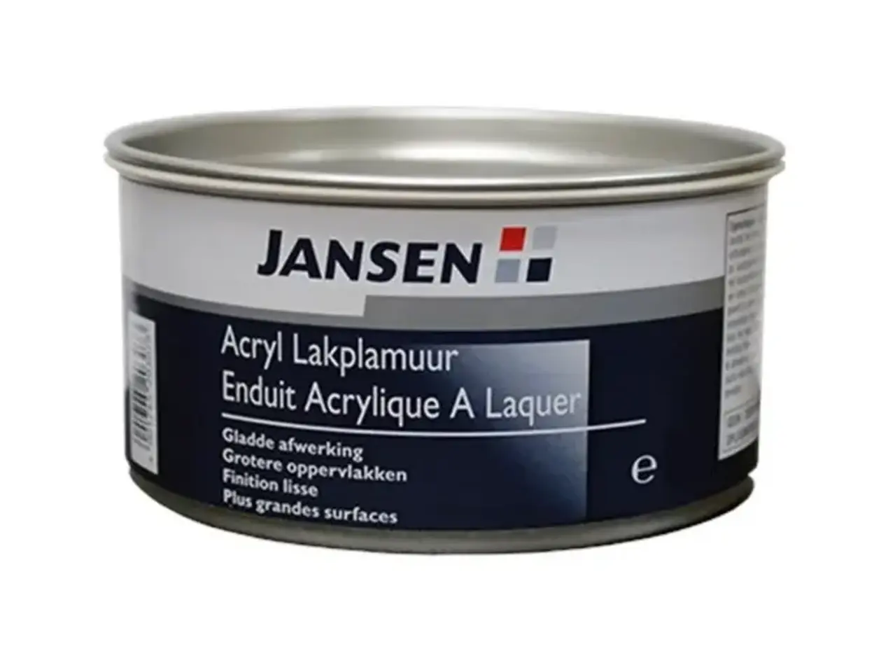 Jansen Acryl Lakplamuur Jansen Acryl Lakplamuur