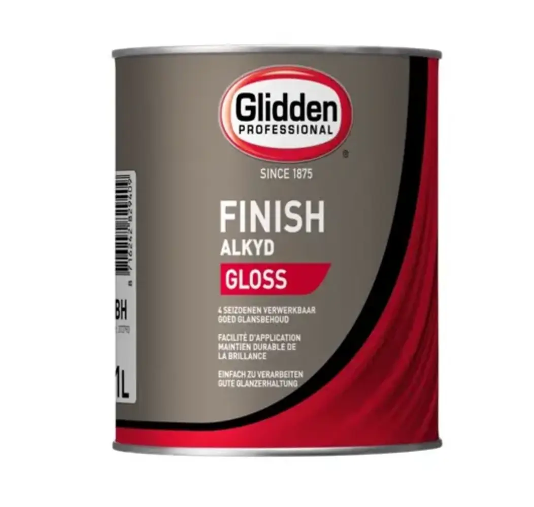Glidden Alkyd Finish Gloss | Hoogglans Lakverf Buiten Glidden Alkyd Finish Gloss | Hoogglans Lakverf Buiten