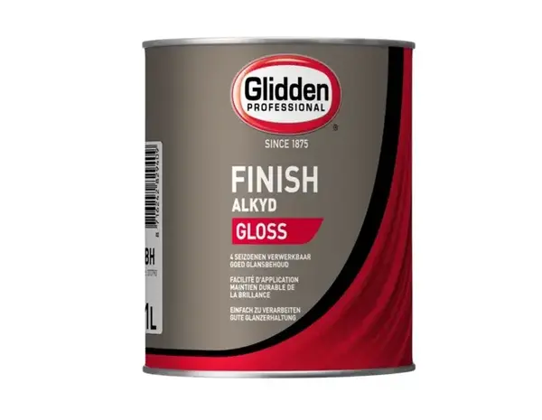 Glidden Alkyd Finish Gloss | Hoogglans Lakverf Buiten Glidden Alkyd Finish Gloss | Hoogglans Lakverf Buiten
