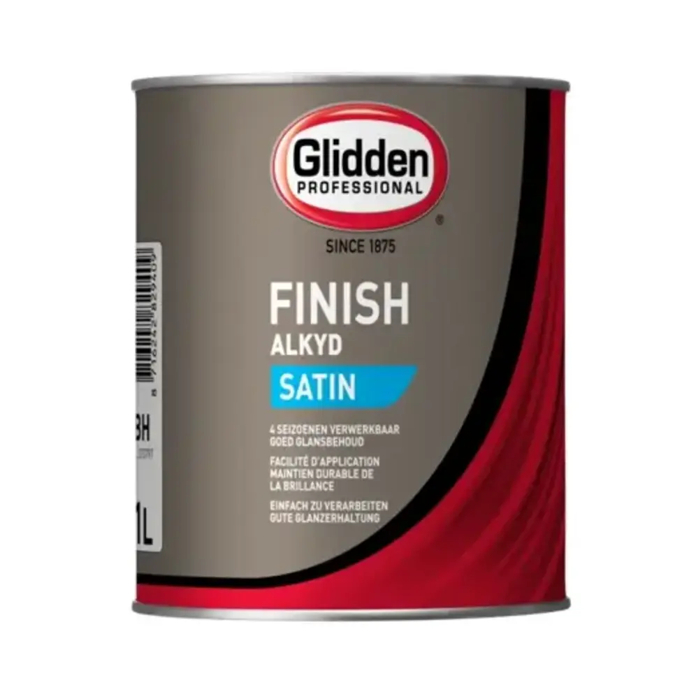 Glidden Alkyd Finish Satin | Zijdeglans Lakverf Buiten Glidden Alkyd Finish Satin | Zijdeglans Lakverf Buiten
