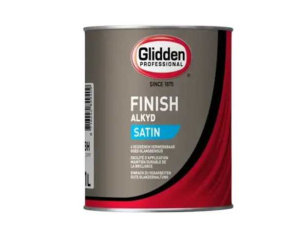 Glidden Alkyd Finish Satin | Zijdeglans Lakverf Buiten Glidden Alkyd Finish Satin | Zijdeglans Lakverf Buiten