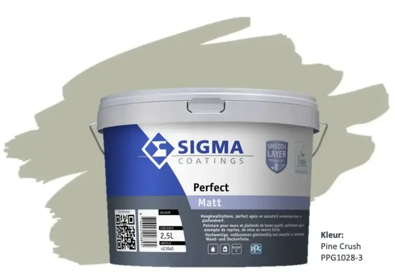 Sigma Perfect Matt | PPG1028-3 Pine Crush Sigma Perfect Matt | PPG1028-3 Pine Crush