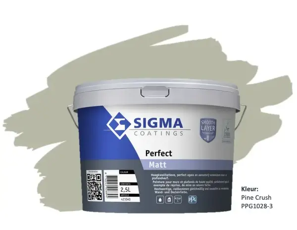 Sigma Perfect Matt | PPG1028-3 Pine Crush Sigma Perfect Matt | PPG1028-3 Pine Crush