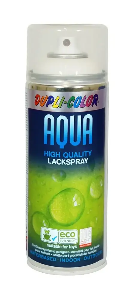 MoTip Dupli-Color Aqua Mat RAL9010 Wit MoTip Dupli-Color Aqua Mat RAL9010 Wit
