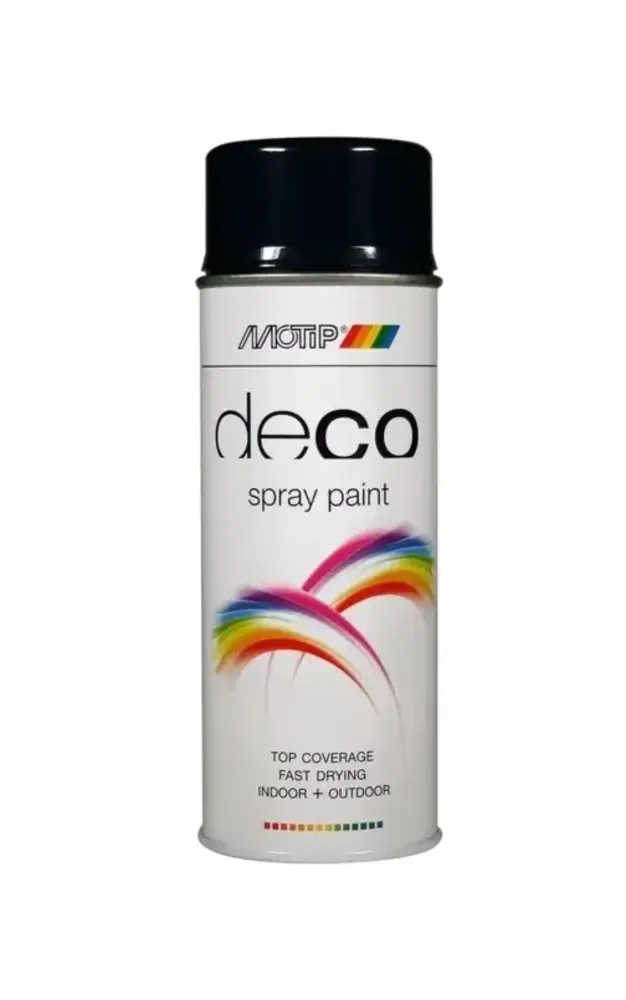 MoTip Deco Colourspray Hoogglans RAL5011 Staalblauw MoTip Deco Colourspray Hoogglans RAL5011 Staalblauw