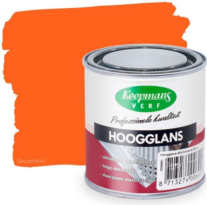 Hoogglans 10 Oranje | 250 ML