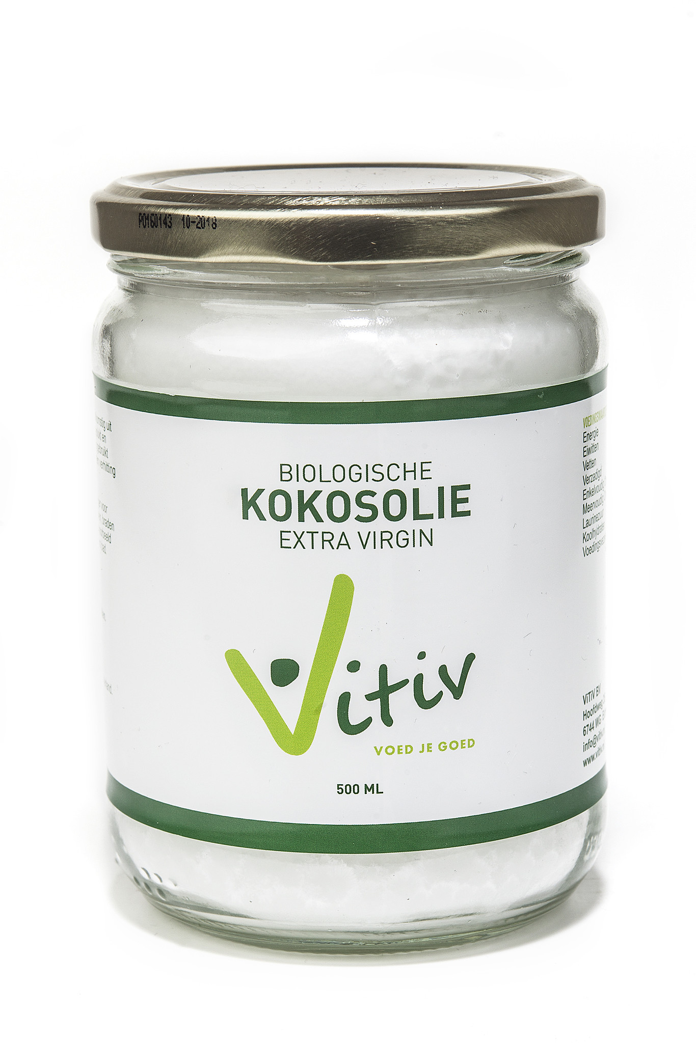 Biologische Kokosolie Extra Virgin