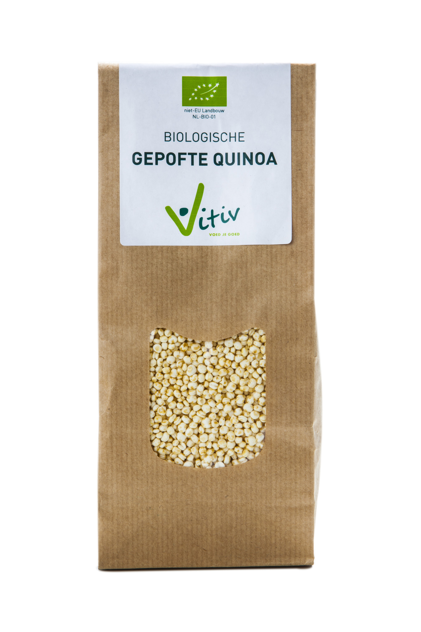 Biologische Gepofte Quinoa
