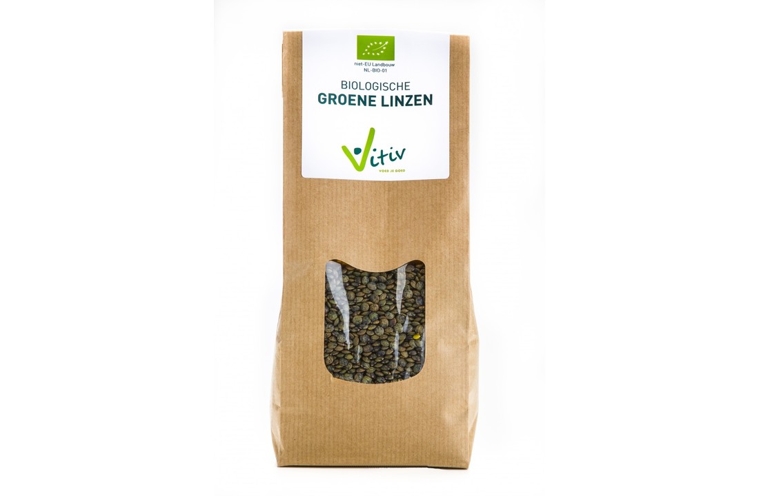 Biologische Groene Linzen
