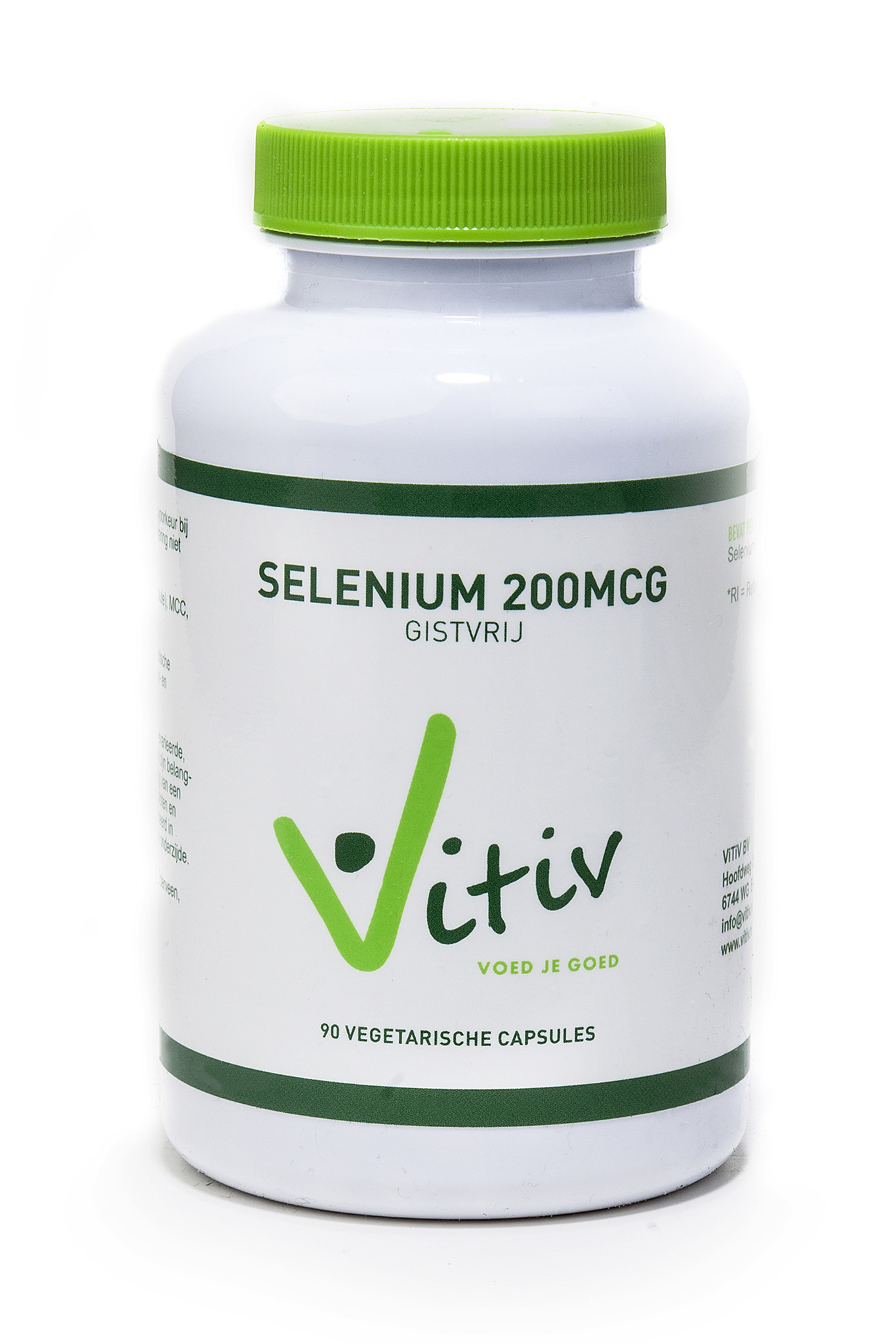 Selenium 200MCG Gistvrij
